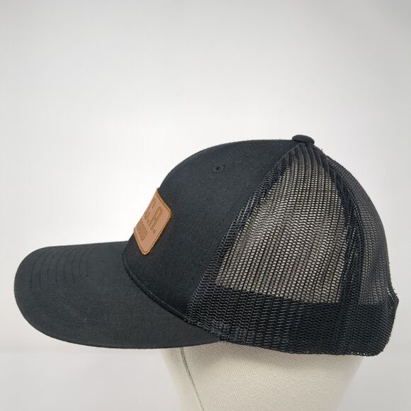 J.C.A. Underground Snapback Trucker Hat Black OS Adjustable Mesh Back Yupoong - Picture 3 of 8